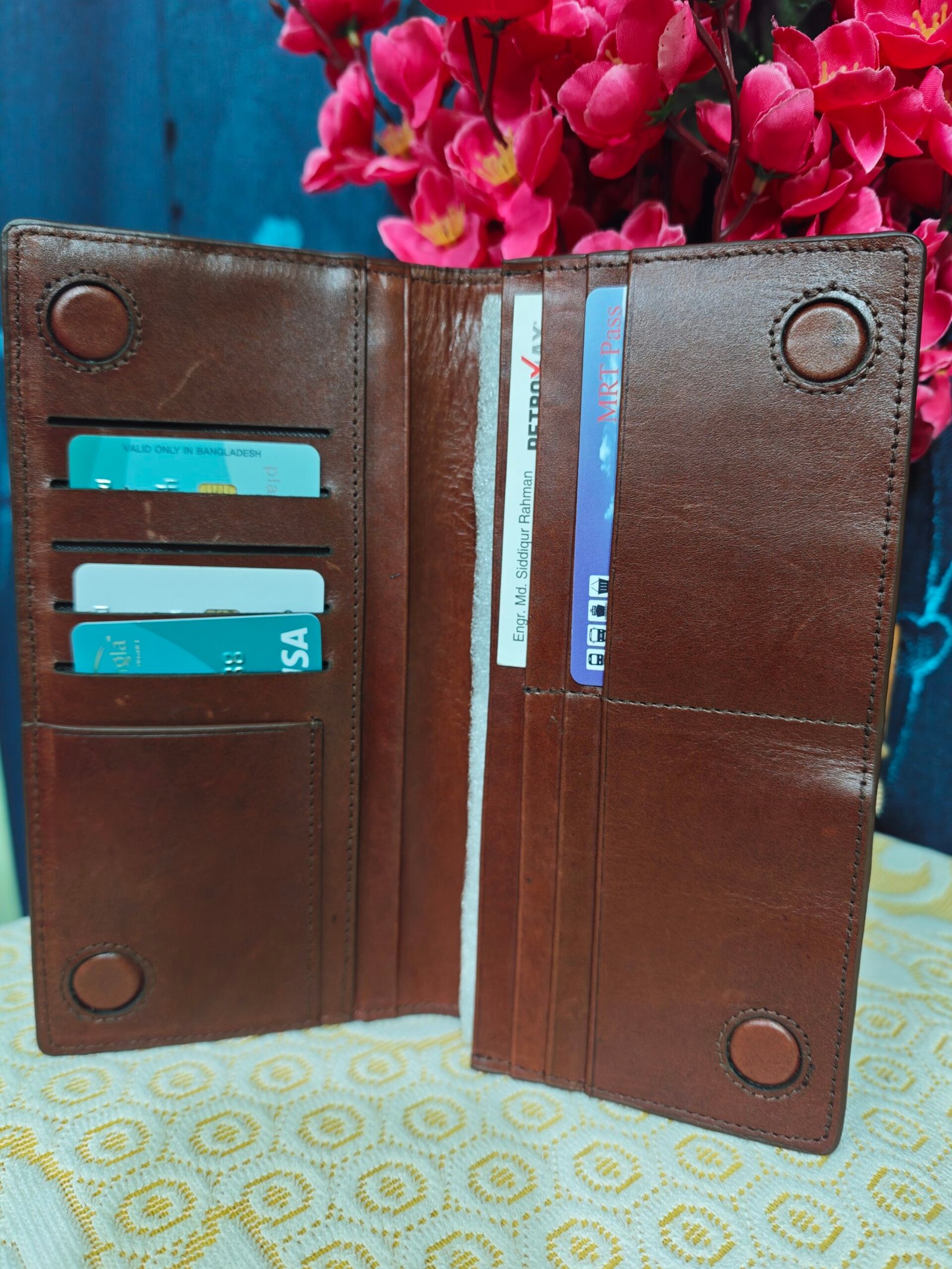 Norlux Crocodile Long Wallet - Image 4
