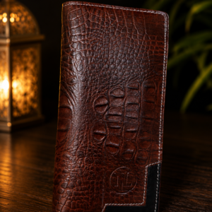 Norlux Crocodile Long Wallet