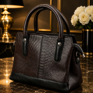 Norlux Premium Textured Leather Handbag