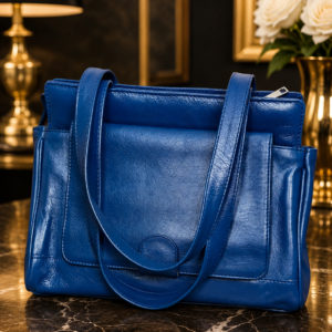 Elegant Blue Ladies Handbag – Premium Style for Everyday Luxury