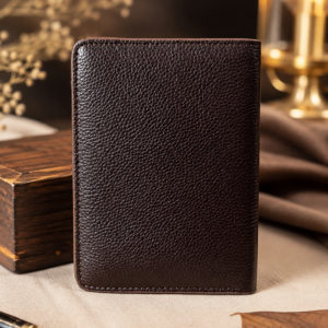 Premium Brown Genuine Leather Wallet with Card Holder
